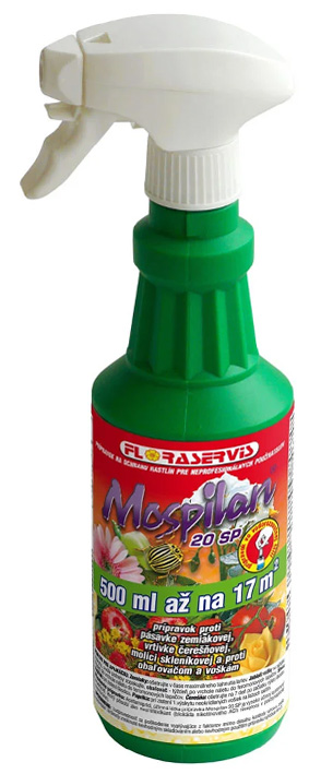 Mospilan 20SP 500ml Rozprašovač - na 17m2, proti obaľovačom, voškám,