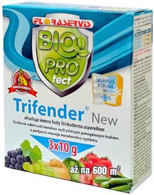 Trifender New 3x10g biologické hnojivo, účinná huba trichoderma (účinkom nahrádza Polyverzum)