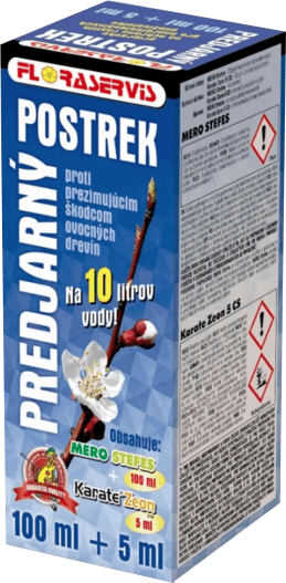 Predjarný postrek 500ml+25ml (na 50 litrov postreku).