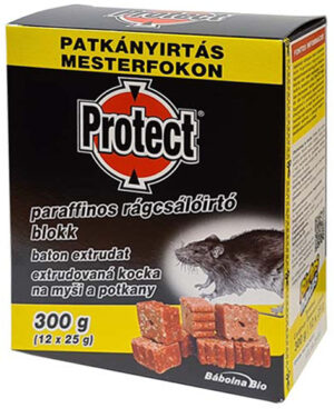 Protect extrudovaná kocka 300g (12x25g) na myši a potkany