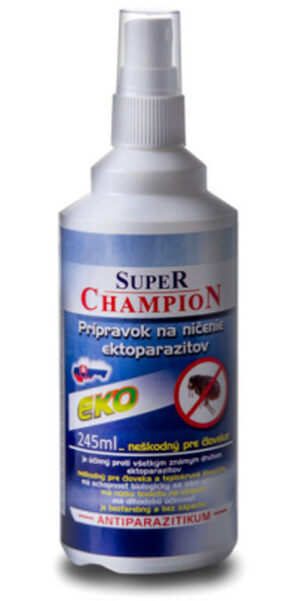 Super champion Z Modrý 245ml - parazity na zvieratách