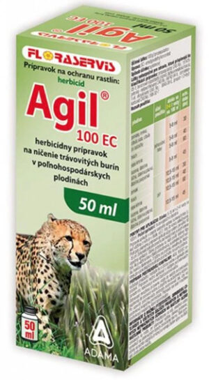Agil 100EC 50ml-likviduje trávovité buriny, pýr