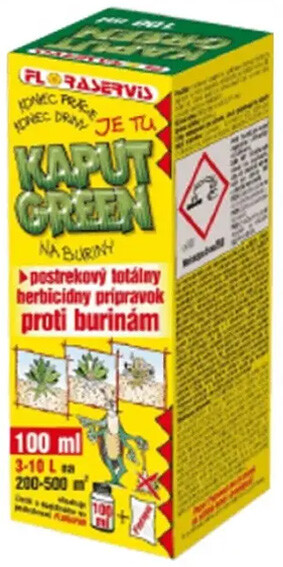 Kaput Green 100ml totálny herbicíd, Floraservis