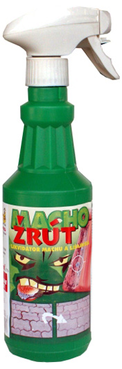Machožrút 500ml rozprašovač na ničenie machu na streche
