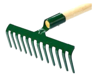 Hrable 12-zubé 303/1600 valcovitá tulej, s násadou 160cm