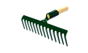 Hrable 14-zubé 304/1600 valcovitá tulej, s násadou 160cm