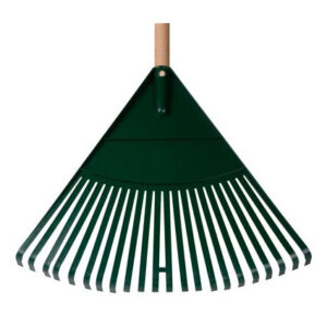 Hrable švédske na lístie plastové s násadou na závit, vejár 22 lamiel