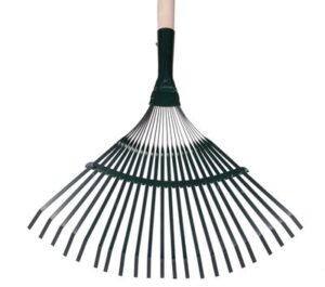 Hrable švédske 430mm 22 lamiel, ploché, kovové s násadou