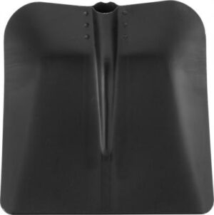 Lopata oceľová rovná 35x35cm veľká bez násady