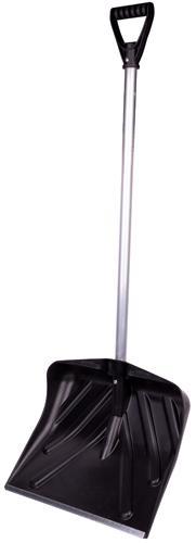 Odhrňač snehu ANSNOW 435x390mm plastový, hlinová násada