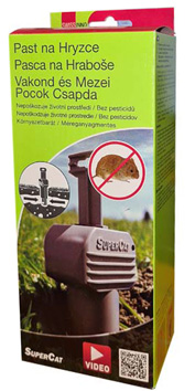 Pasca na krtov a hlodavcov plastová