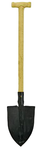 Rýľ špicatý kovaný 1450g s násadou T Gardex