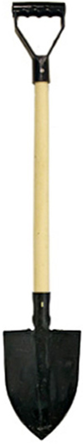 Rýľ špicatý 1250g kovaný s násadou PVC Y,stupač