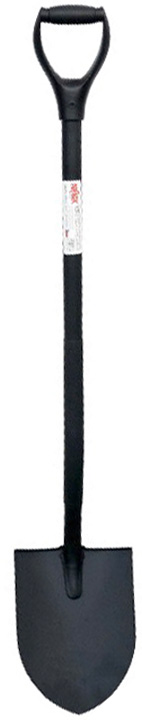 Rýľ špicatý s kovovou násadou prehnutou