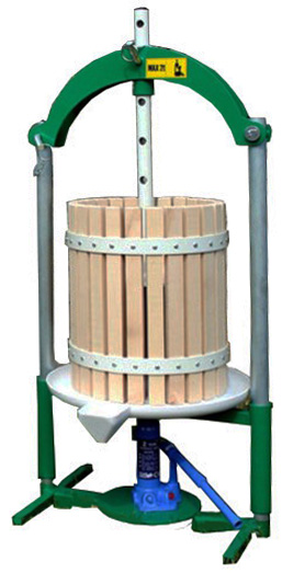 Lis na ovocie 12 l hydraulickú panenku zelený