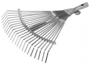 Hrable na lístie 50cm, 22 zubov nastaviteľné, pozinkované Conmetall