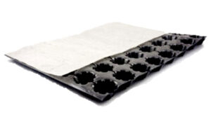 Drenážna akumulačná rohož ZidaDren 20F s filtračnou geotextíliou, HDPE