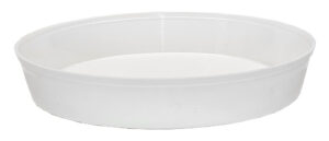 Miska plastová 12 cm biela Besop