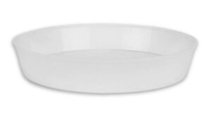 Miska plastová 20cm biela Kveta