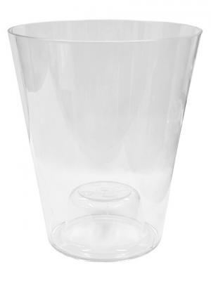 Kvetináč Vulcano orchidea 13cm transparent číry plastový obal