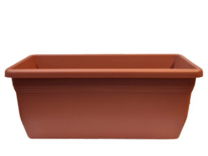 Truhlík Gala 40cm tehlový plastový