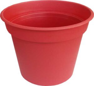 Kvetináč plastový Koral 22cm červený