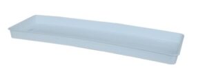 Truhlíková podložka s dezénom 60 cm biela plastová
