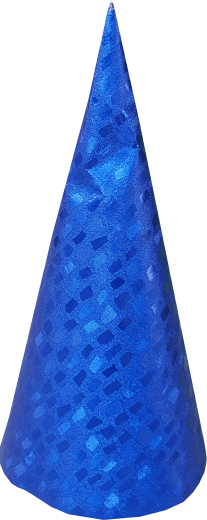 Klobúčik na poháre - na hyacinty, papierový