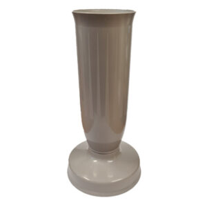 Váza šedá so záťažou 26cm Besop