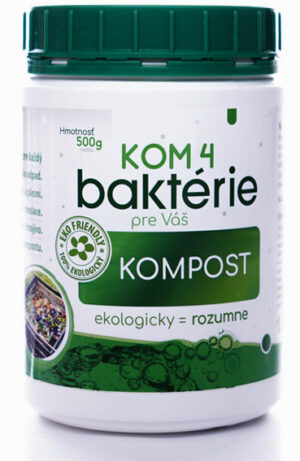 KOM 4. baktérie pre váš kompost, 500g