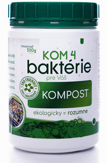 KOM 4. baktérie pre váš kompost, 500g