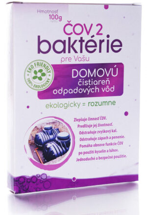 ČOV 2. baktérie pre vašu čistiareň odpadových vôd 100g