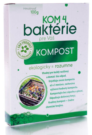 KOM 4. baktérie pre váš kompost, 100g