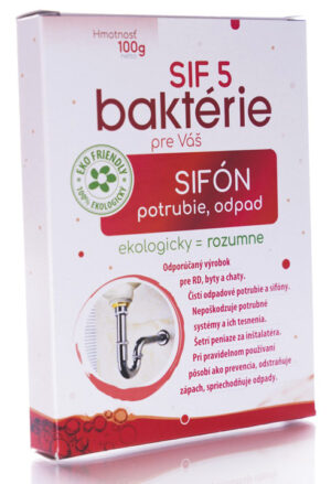 SIF 5. baktérie pre váš sifón, 100g