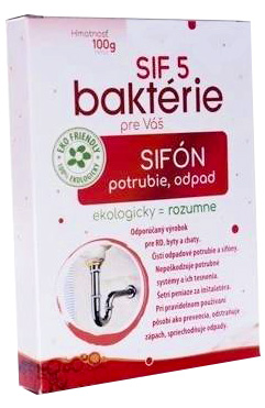 SIF 5. baktérie pre váš sifón, 100g