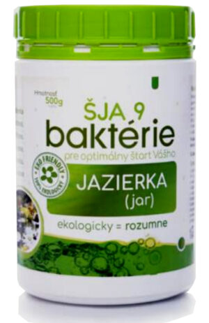 Baktérie do jazierka ŠJA 9. 500g baktérie na štart vášho jazierka