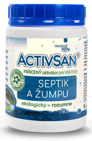 Activsan Septik a Žumpa 500g -  prírodný aktivátor,  baktérie