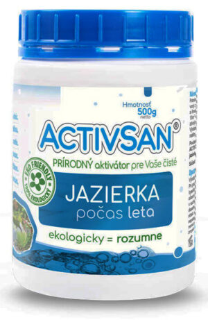 Activsan Jazierka Leto 500g -  prírodný aktivátor,  baktérie