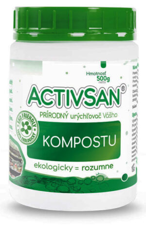 Activsan Urýchľovač kompostu 500g -  prírodný aktivátor,  baktérie