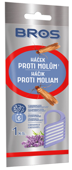 BROS Závesný háčik na šatové mole 1ks