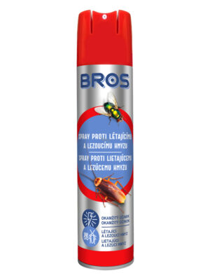 Bross Spray Lietajúci a lezúci hmyz 400ml aerosol, univerzálny aj na muchy