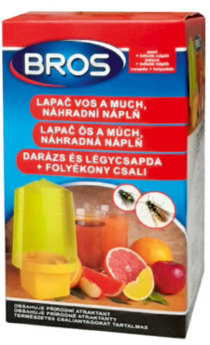 BROS Lapač na osy, sršne a muchy s prípravkom 1ks