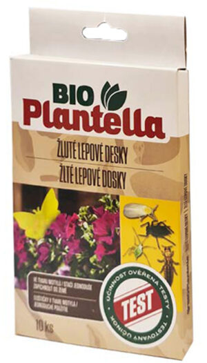 Bio Plantella malé Butterflies 10ks žlté lepové dosky na chytanie mušiek