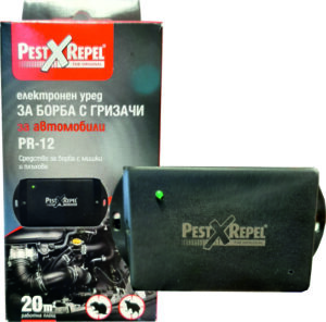 Plašič elektrický PR-12,1 na kuny do automobilov