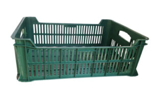 Prepravka / bednička na 15kg zelená ľahká plastová
