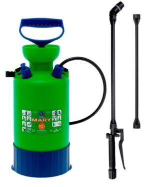 Postrekovač tlakový MARY 5 l zelený na ručné tlakovanie