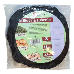 Sieť na sušenie kruhová o 58cm 8-poschodí SKVELER