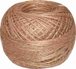 Špagát jutový TEX 500x3, 200g cievka, prírodný 1,75mm x 133m