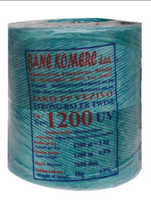Špagát T-1200UV PP 1kg zelený