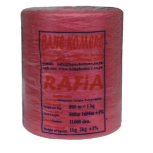 Špagát T-800 PP (Rafia) 1kg bordový